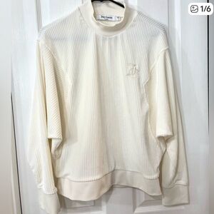 Juicy Couture Very Elegant Cream Crew Neck Sweater